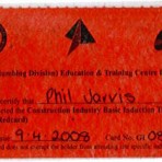 Construction Induction Red Card Changeover